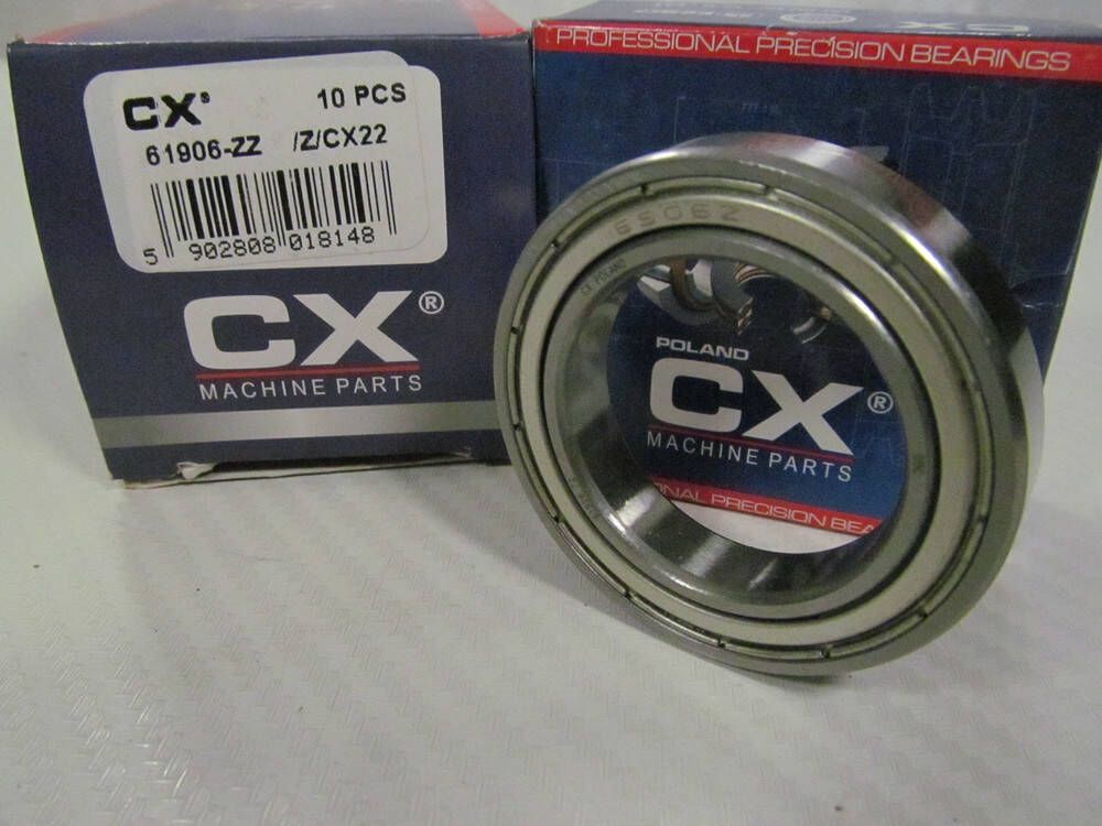 61906 ZZ CX підшипник