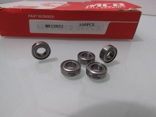 MR126ZZ MCB підшипник