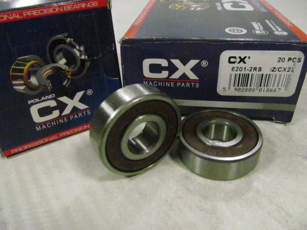 6201 2RS CX підшипник