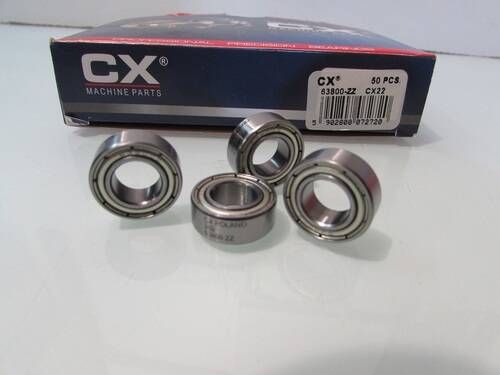 63800 ZZ CX підшипник